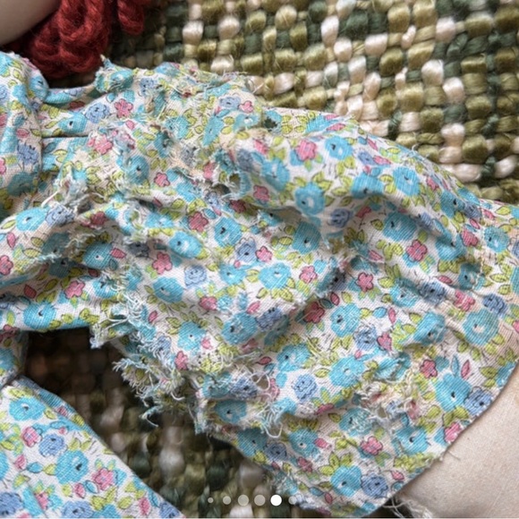 Vintage 1970s Knickerbocker Raggedy Ann & Andy Plush Cotton Rag Dolls - Picture 5 of 6